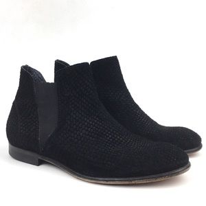 Hudson london snake ankle boot Chelsea textured